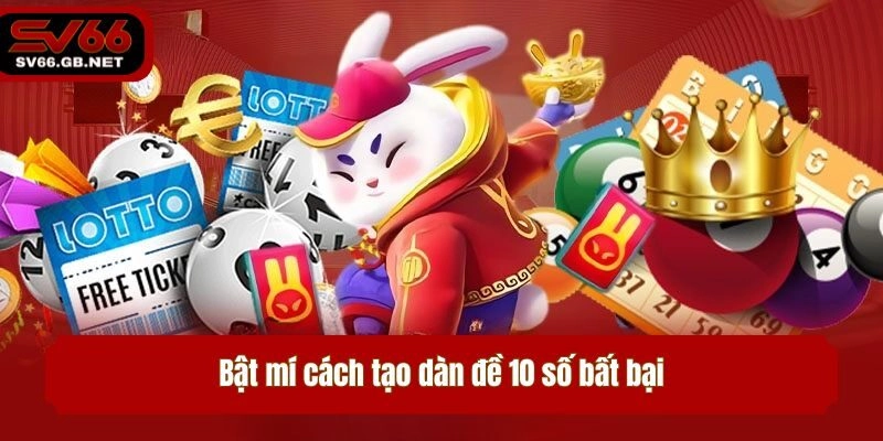 Bật mí cách tạo dàn đề 10 số bất bại